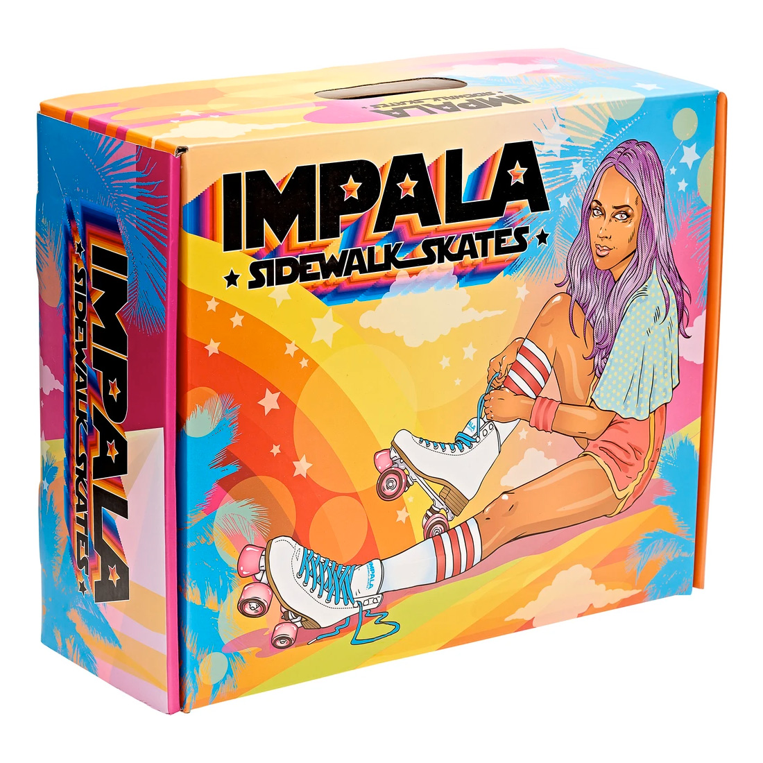 Impala Sidewalk Skates Rollerskates Quad (sky blue yellow)