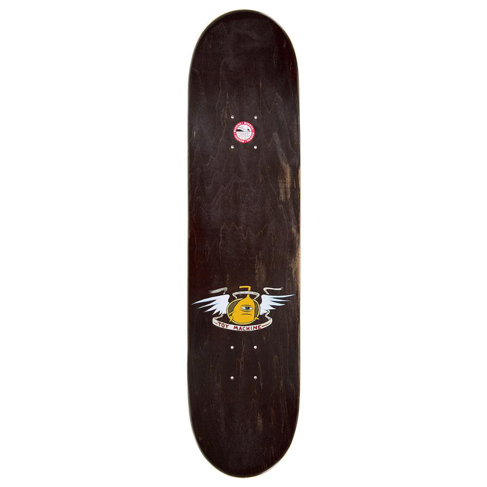 Toy Machine Skateboard Deck Toy Division 8.5" (black)