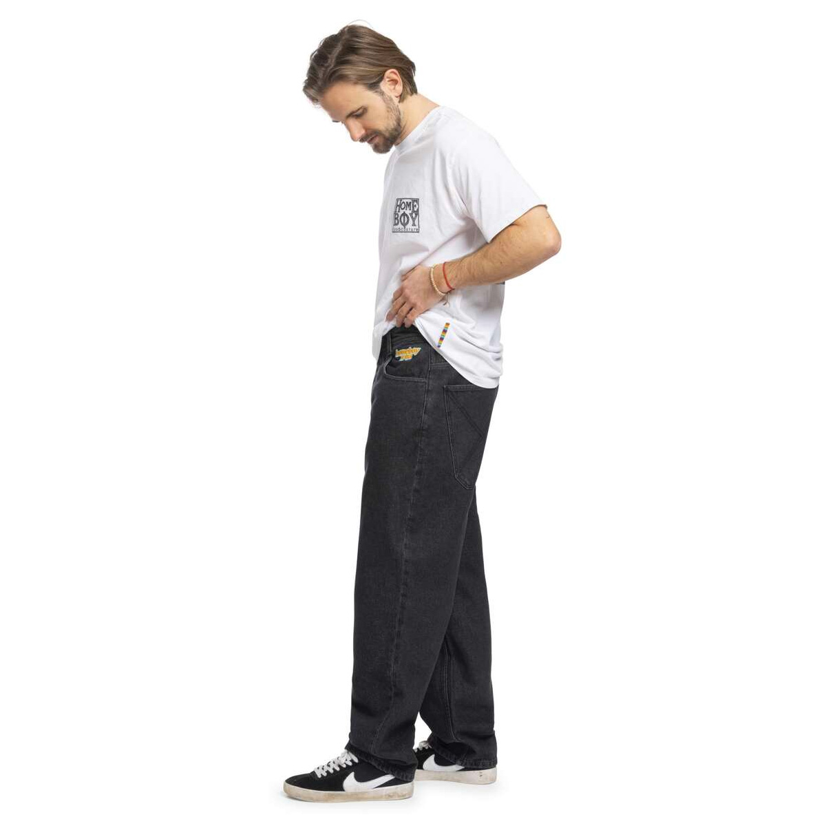 Homeboy Jeans x-tra Baggy (denim washed black)