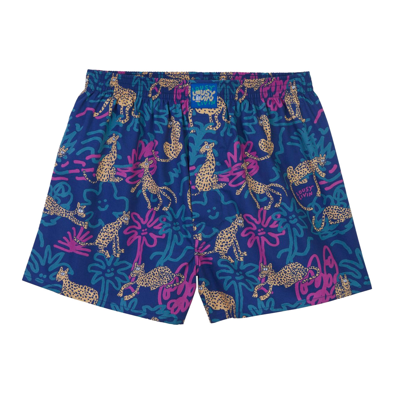 Lousy Livin Boxershorts Into the Wild (blue)