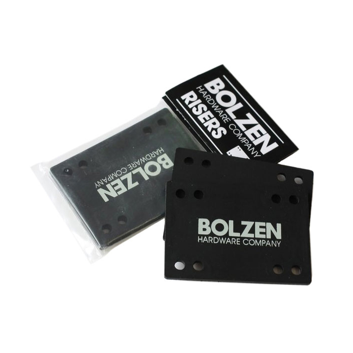 Bolzen Risers 1/8" Shock Pads 2er Pack (black)