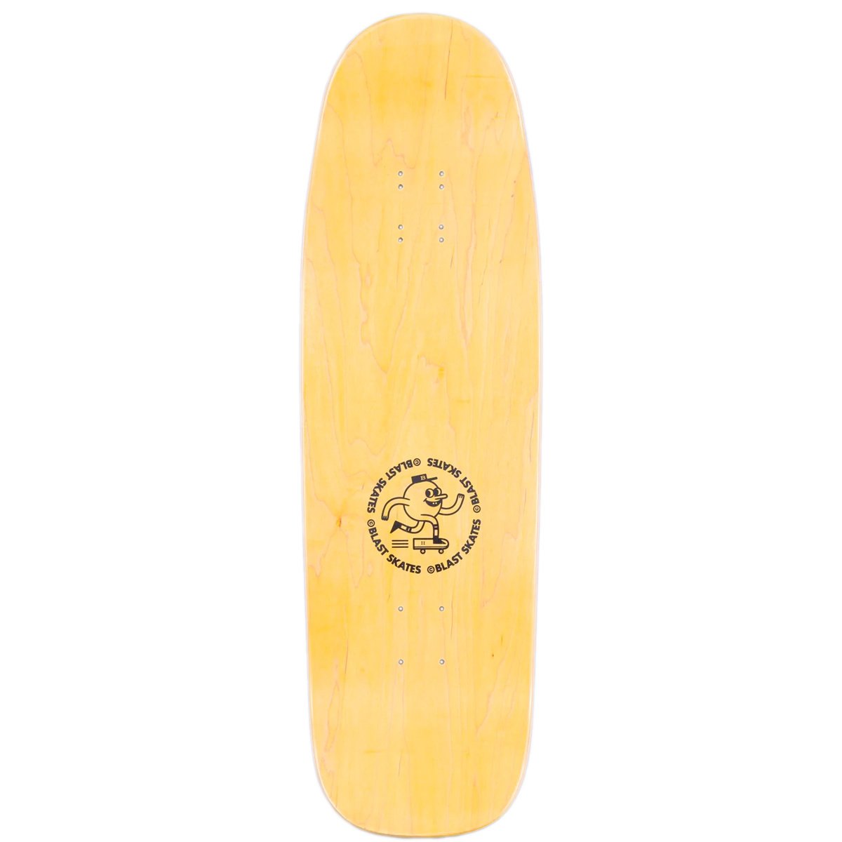 Blast Skates Skateboard Deck Dreyfus Art Custom Shape 9.5"