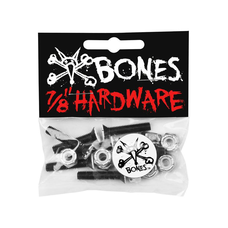 Bones Wheels Montageset Hardware Bolts Kreuzschlitz Senkkopf