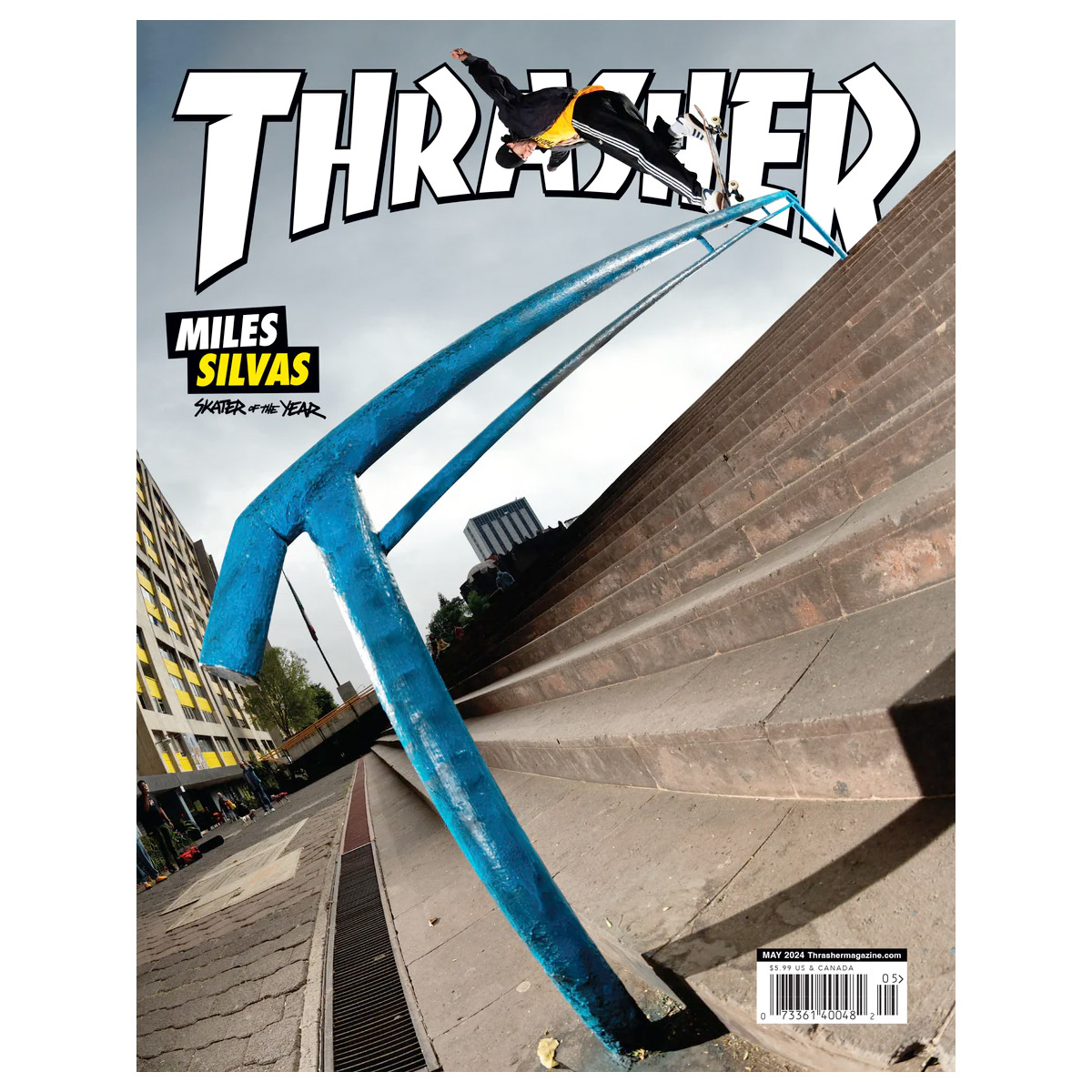 Thrasher Skateboard Magazine Issue #526 May 2024