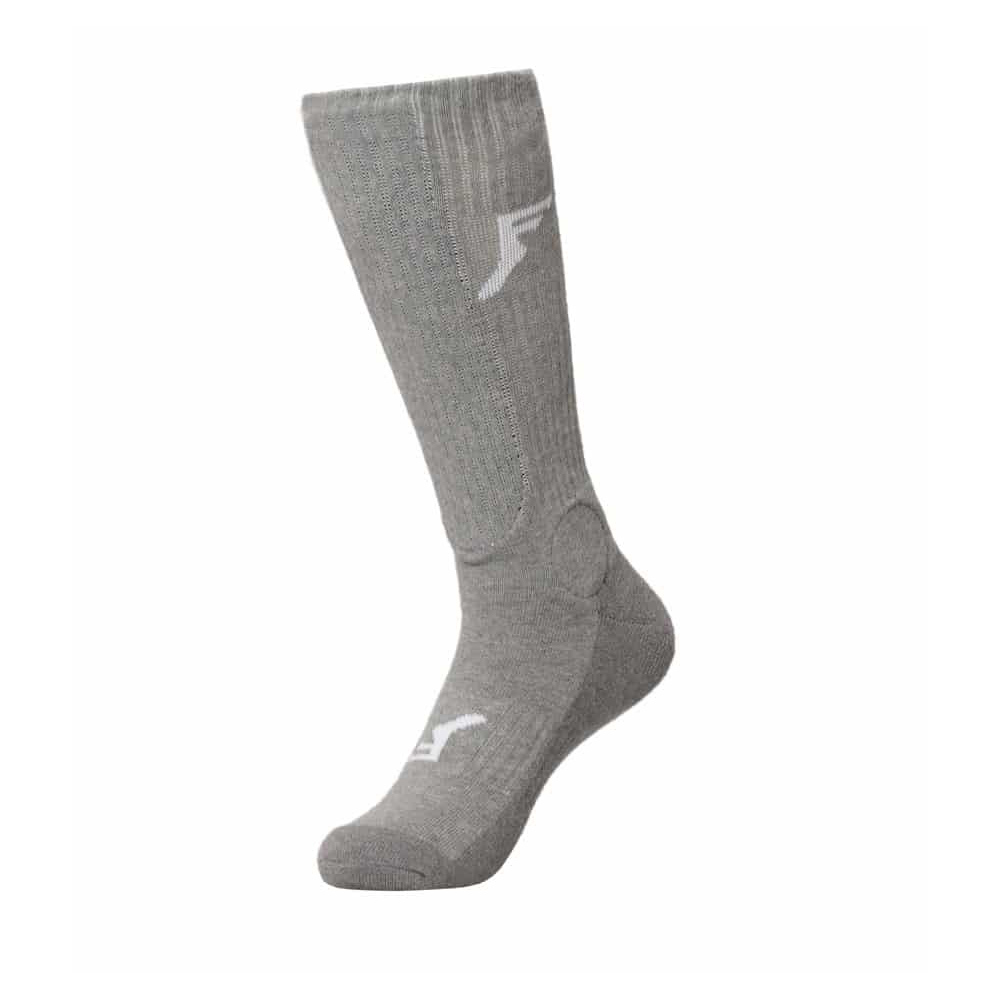 Footprint Socken Knee High Painkiller Shin Socks (grey)