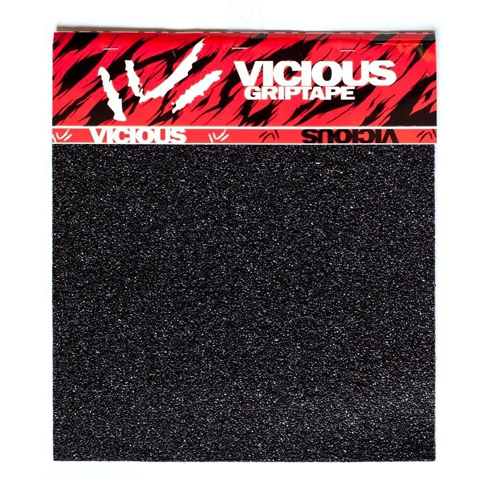Vicious Longboard Griptape Pack of 4 (black)