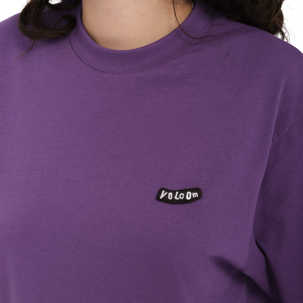 Volcom Damen T-Shirt Pistol Stone (deep purple)
