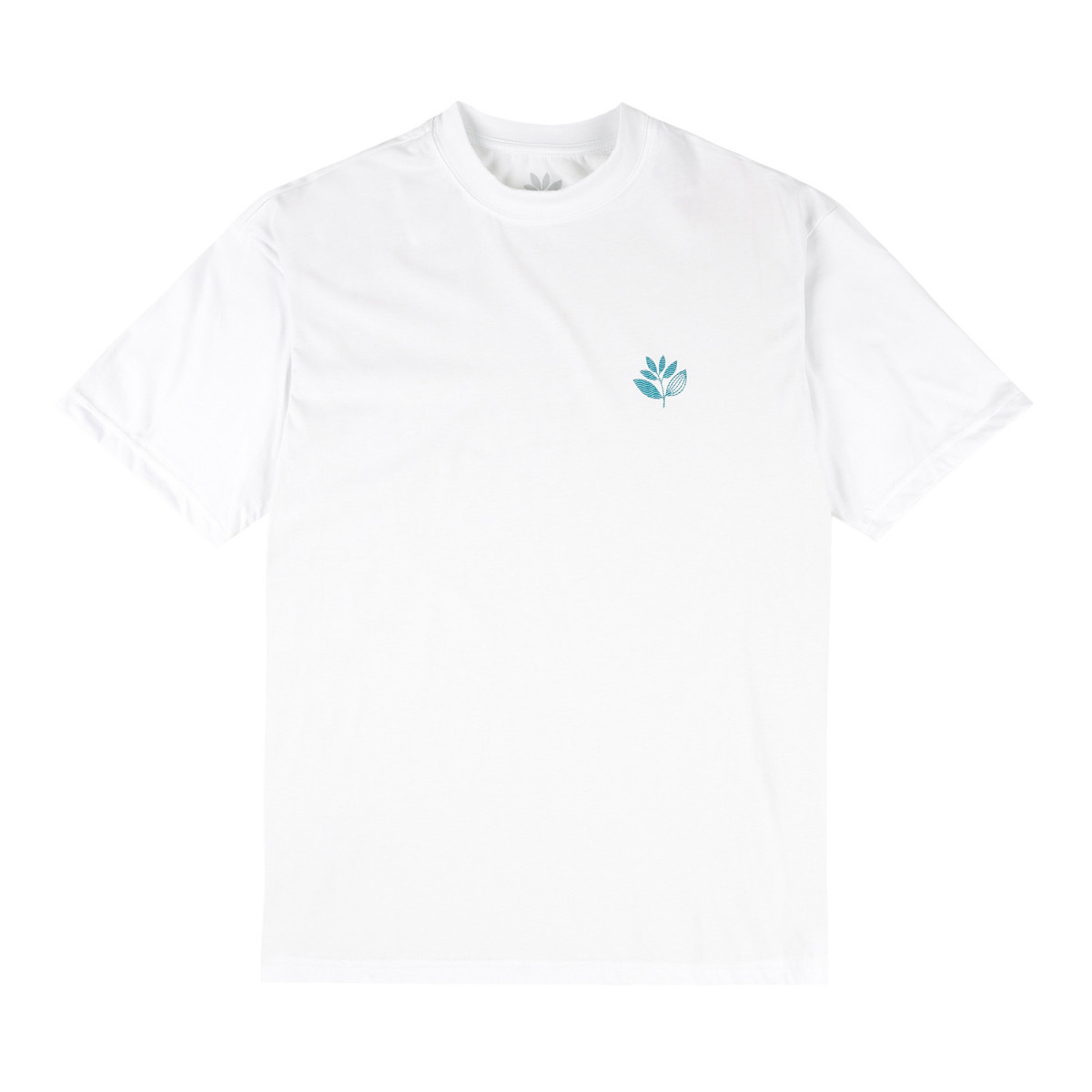 Magenta T-Shirt Deep Plant (white)