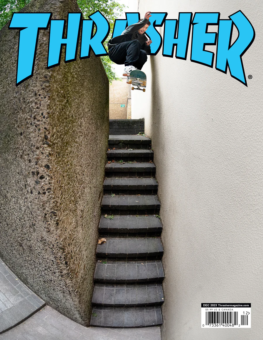 Thrasher Skateboard Magazine Issue #521 December 2023