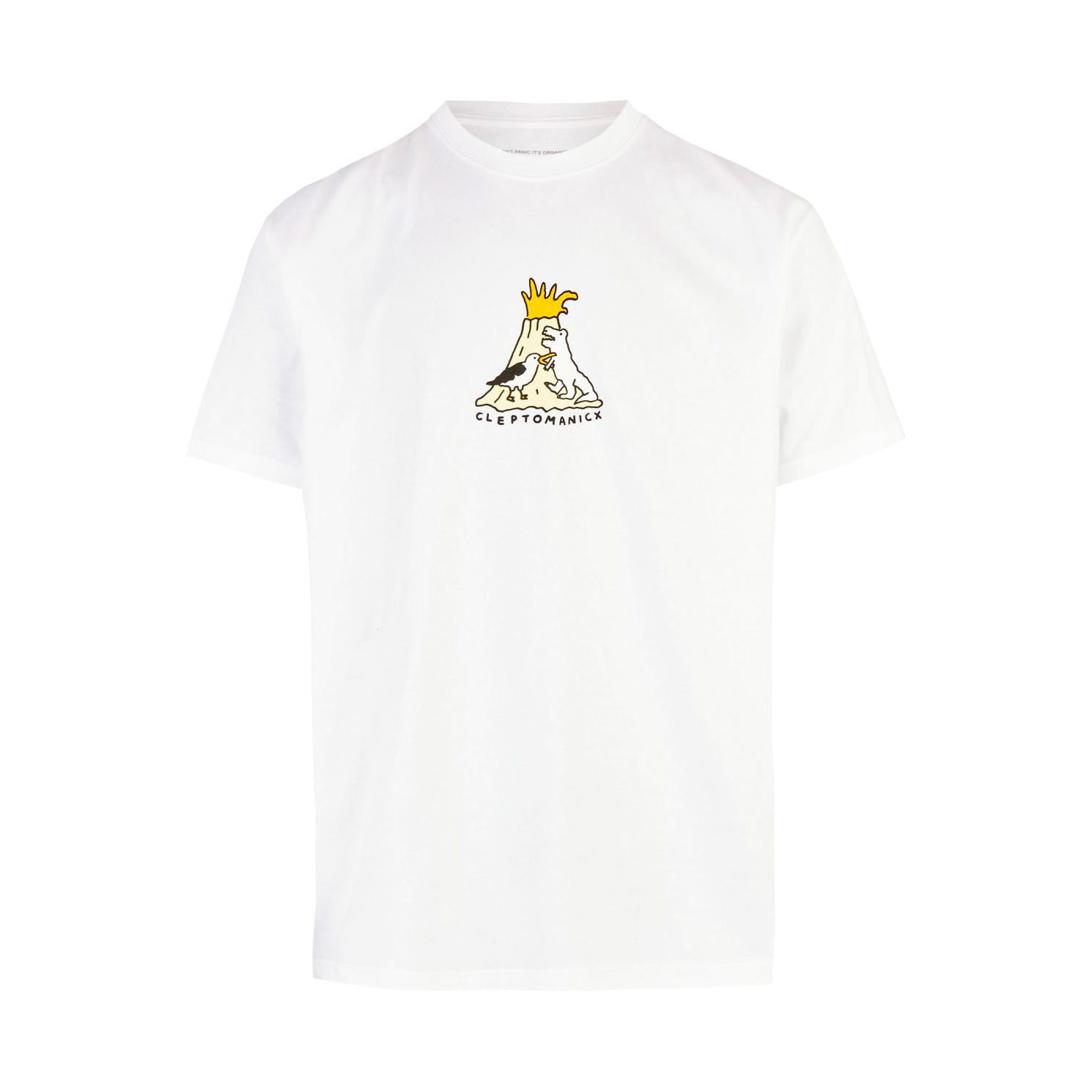 Cleptomanicx T-Shirt Vulcan Gull (white)