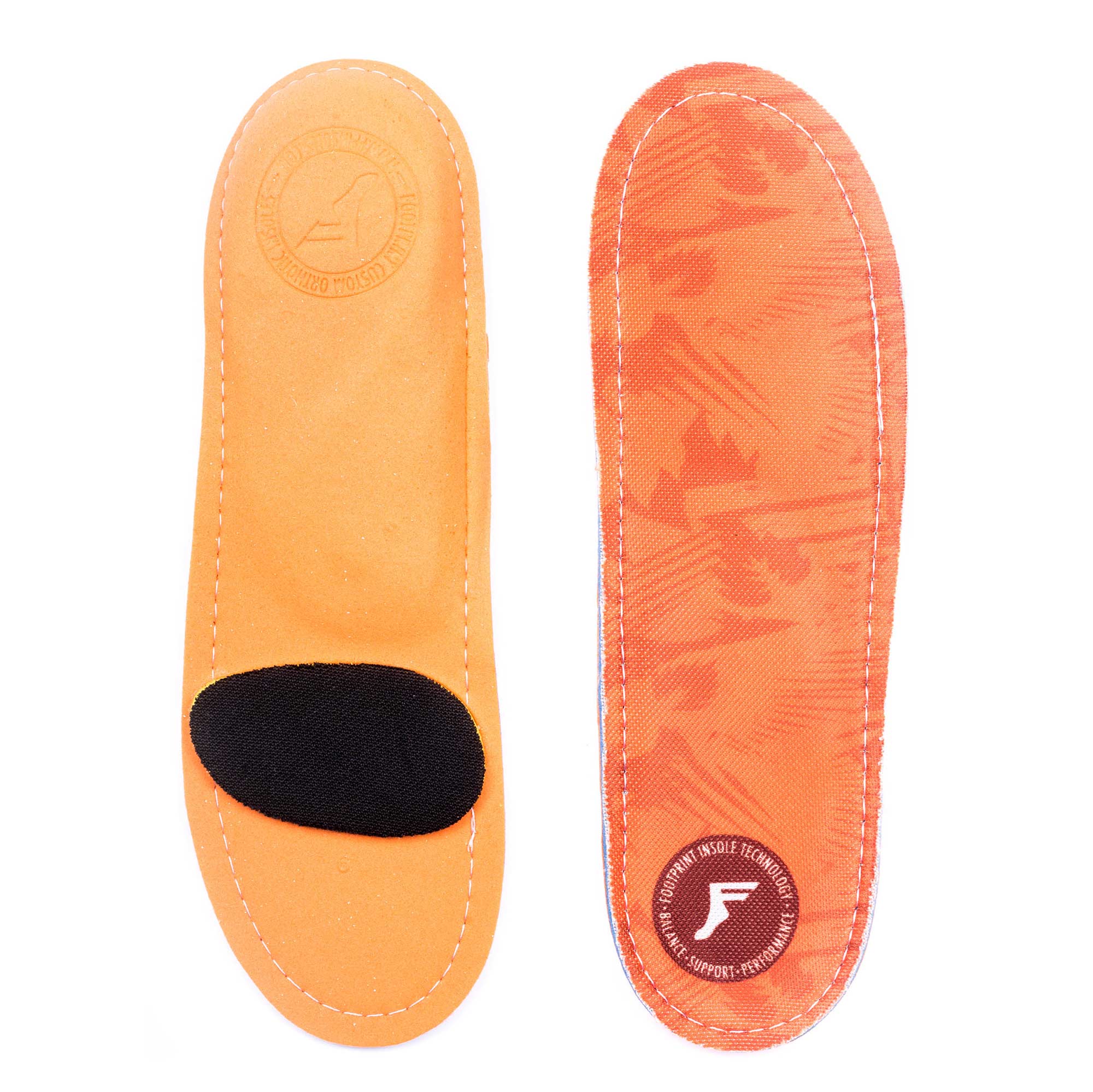 Footprint Einlegesohlen Kingfoam Orthotics - Mid Profile (camo orange)