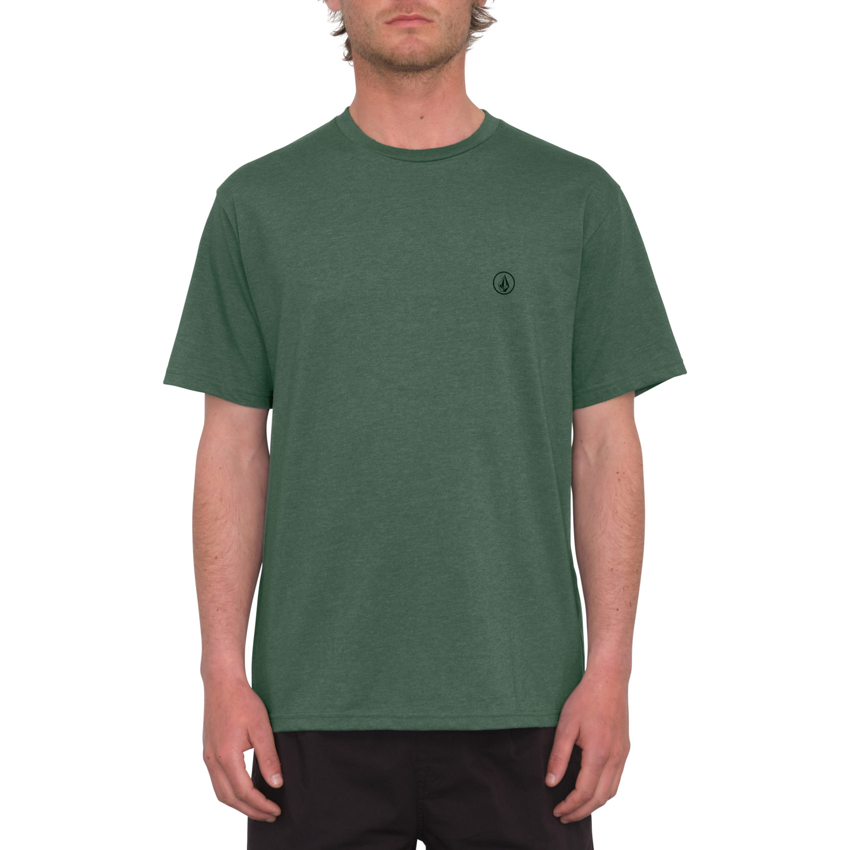 Volcom T-Shirt Circle Blanks Heather (fir green)