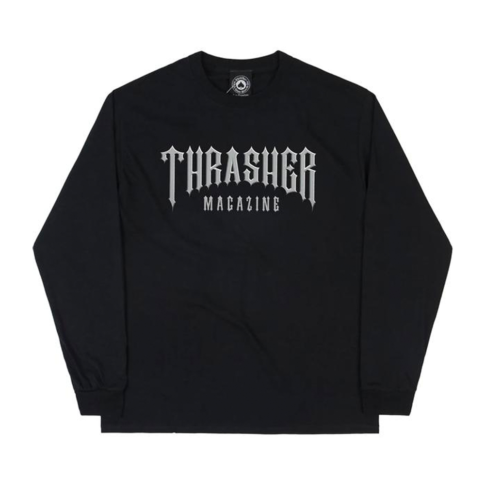 Thrasher Longsleeve Low Low Logo (black)