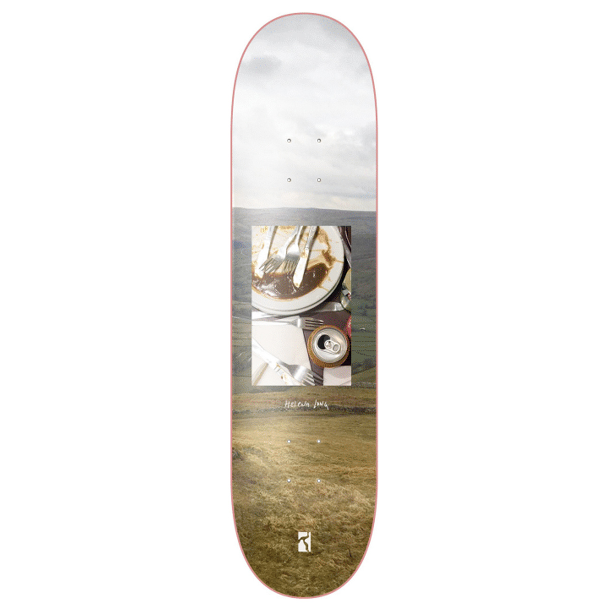 Poetic Collective Skateboard Deck Helena Frame Pro Model 8.25"