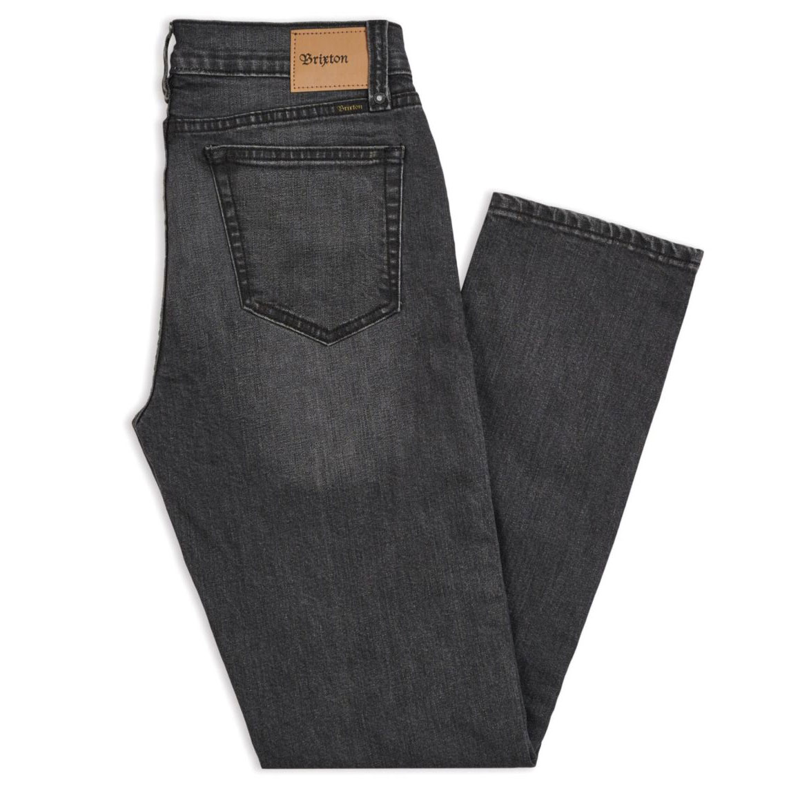Brixton Jeanshose Reserve 5-Pocket Denim Pant (worn black)