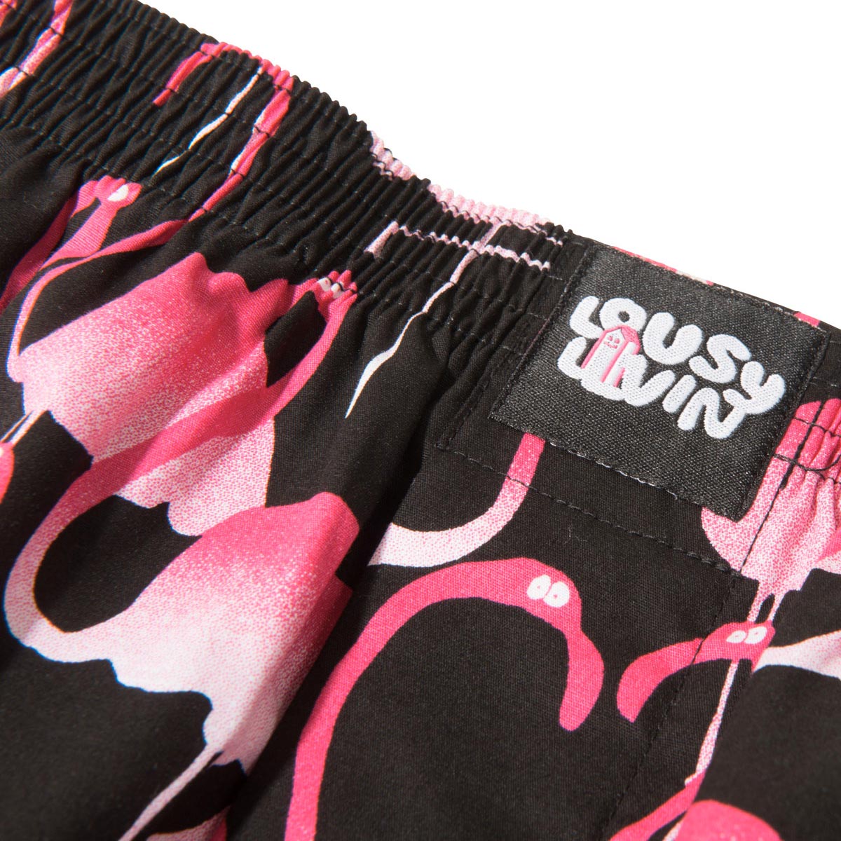 Lousy Livin Boxershorts Flamingos (black)