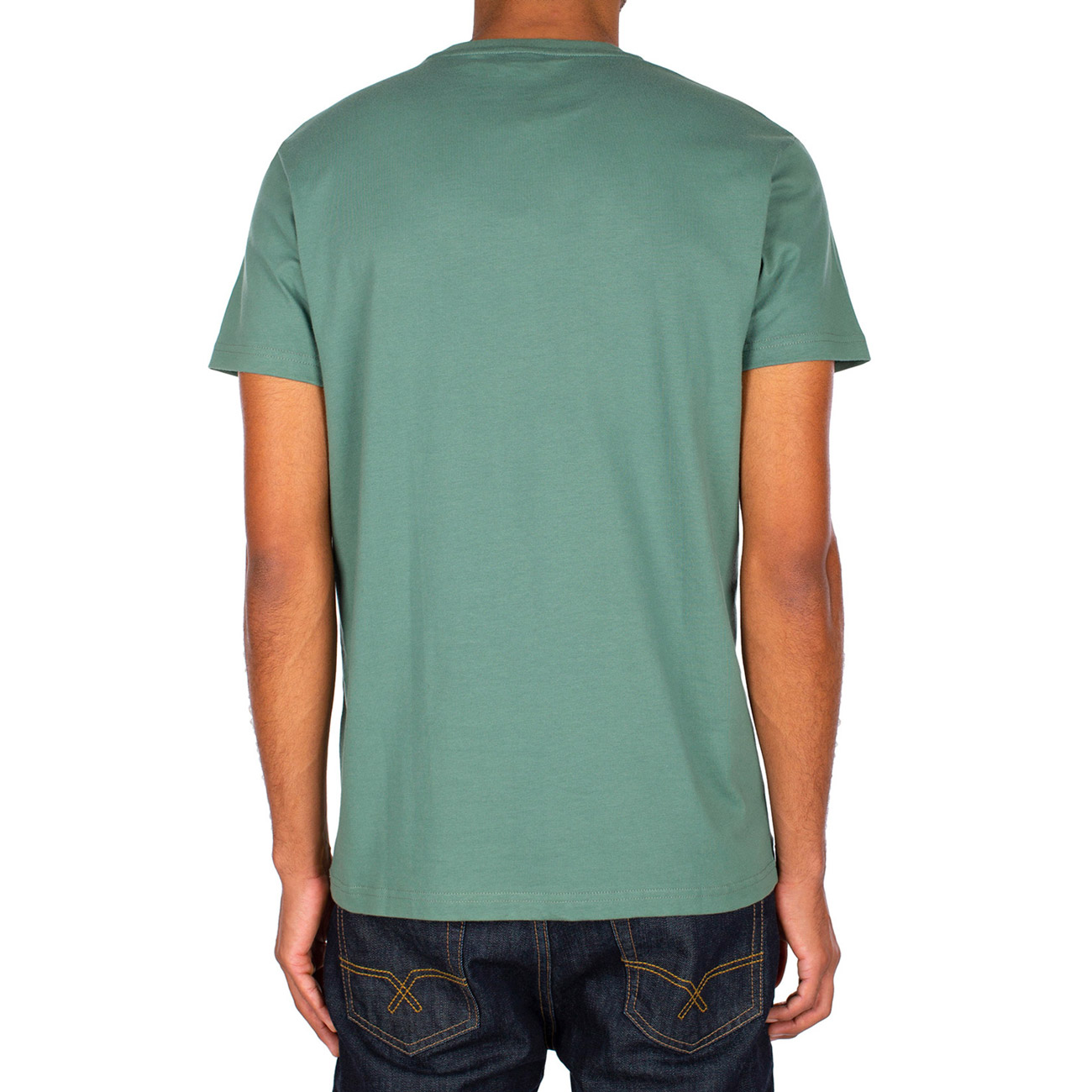 Iriedaily T-Shirt Peaceride Emb (jungle green)