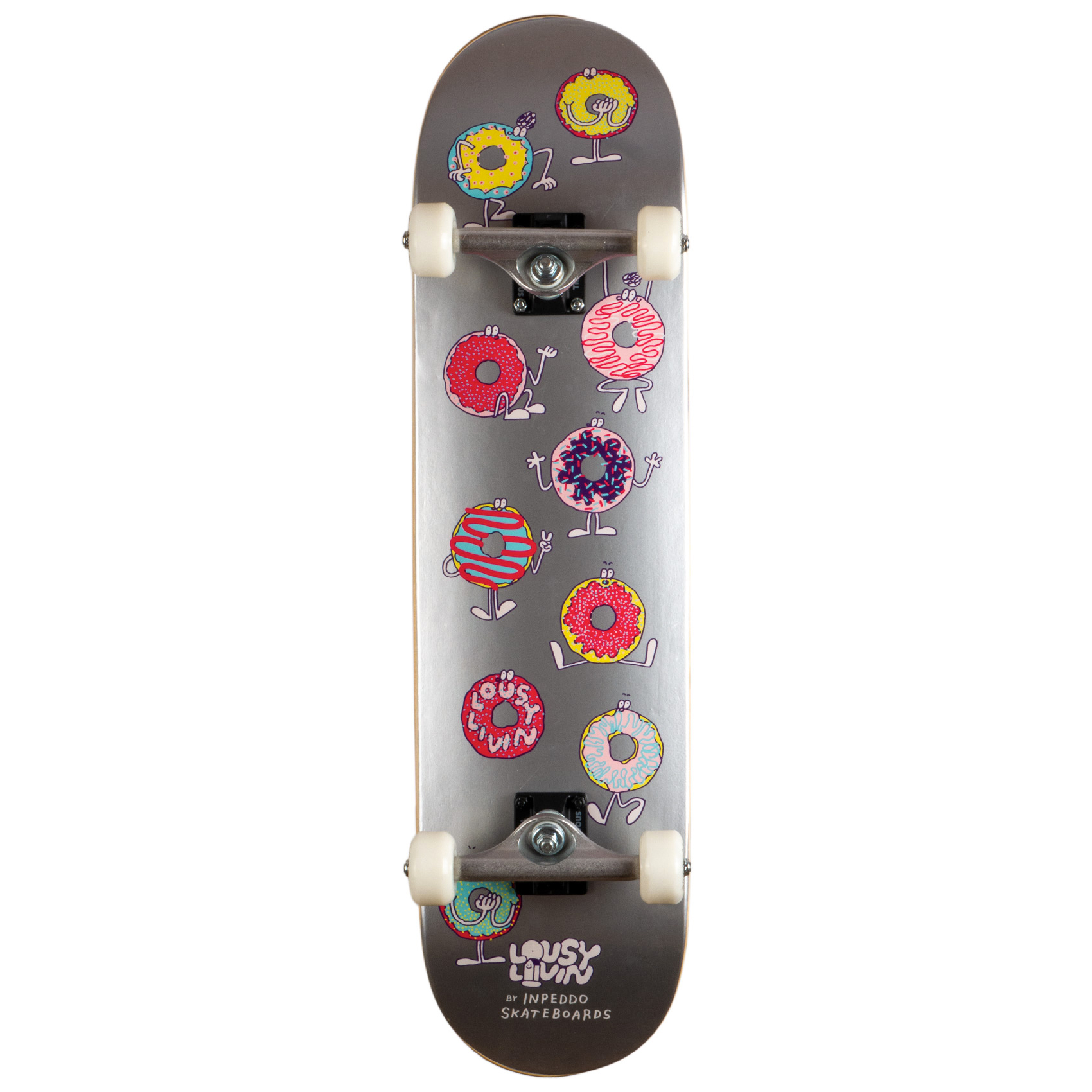 Inpeddo x Lousy Livin Skateboard Komplettboard Donut Standard 7.875"