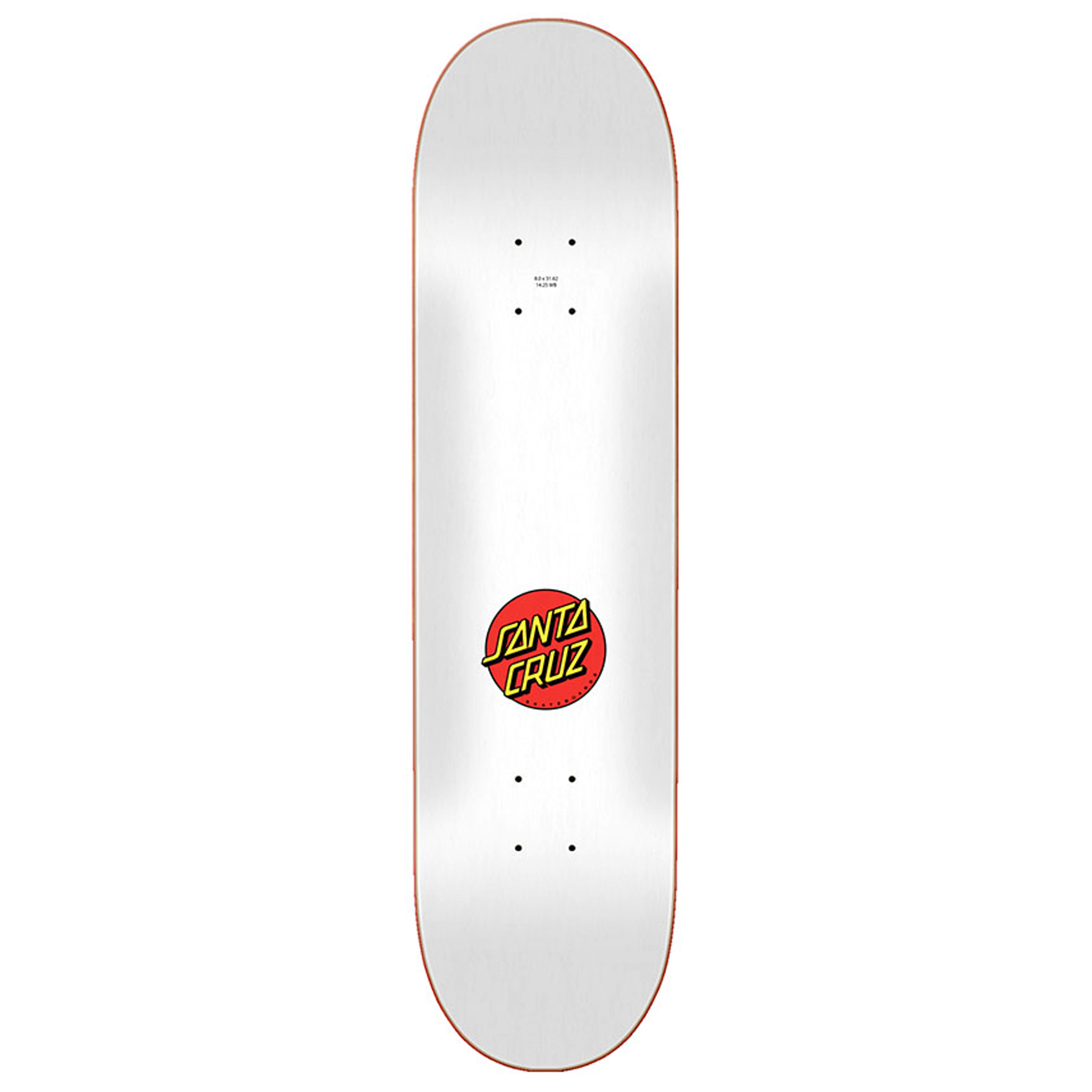 Santa Cruz Skateboard Deck Classic Dot 8.0"