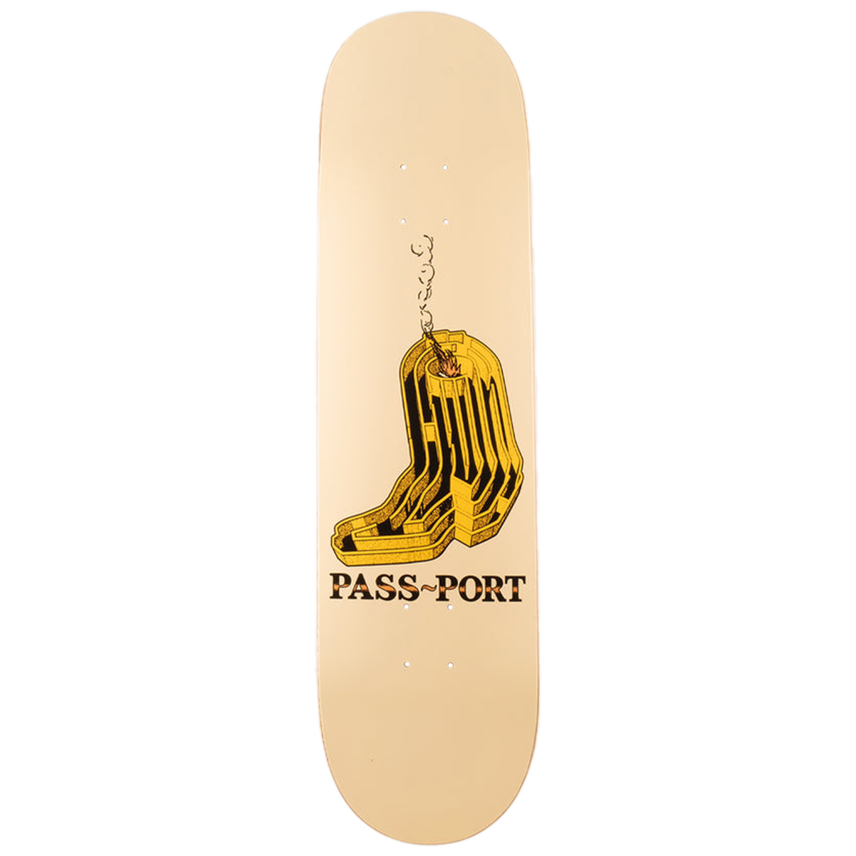 Pass Port Skateboard Deck Maze Series Boot 8.375"