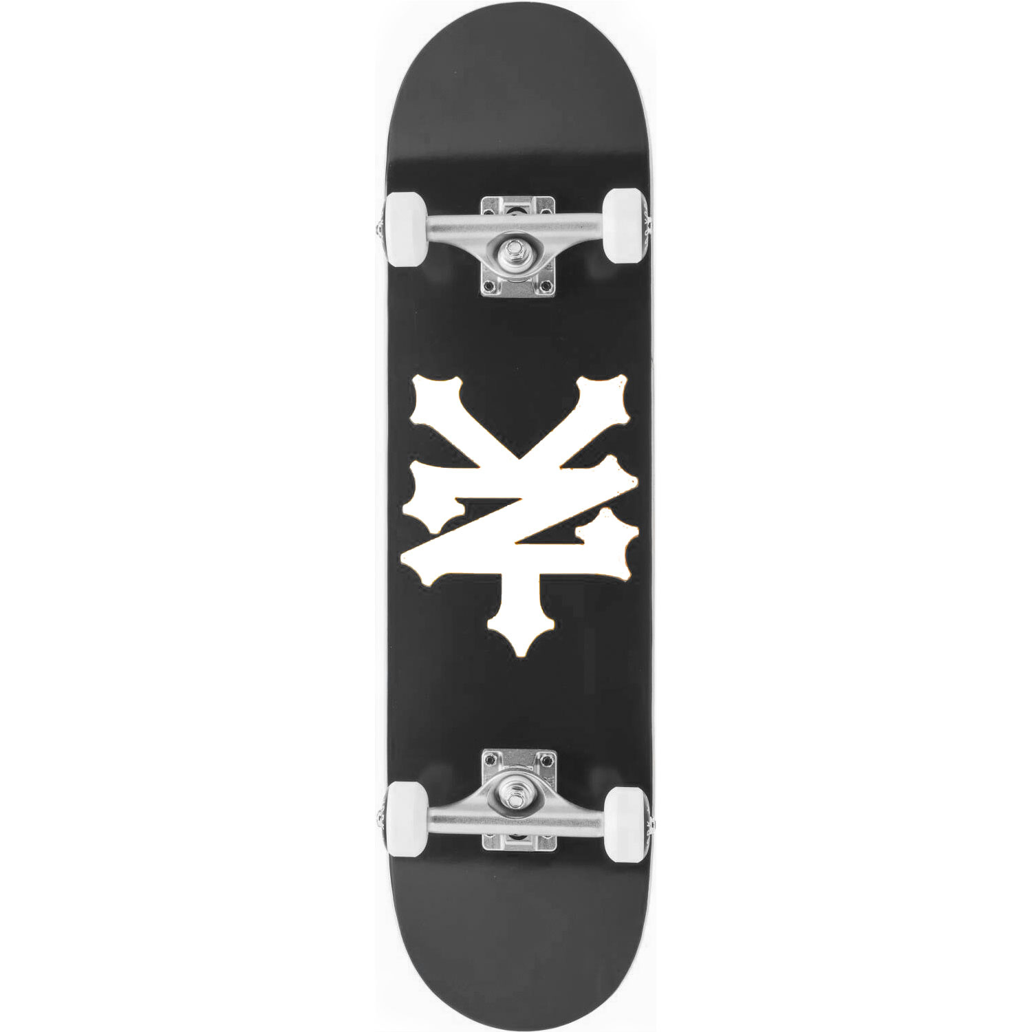 Zoo York Skateboard Komplettboard OG 95 Crackerjack 8.0" (black white)