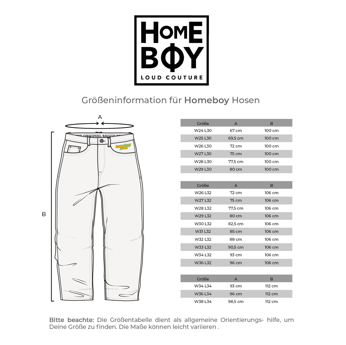 Homeboy Jeans x-tra Baggy Moon (blue)