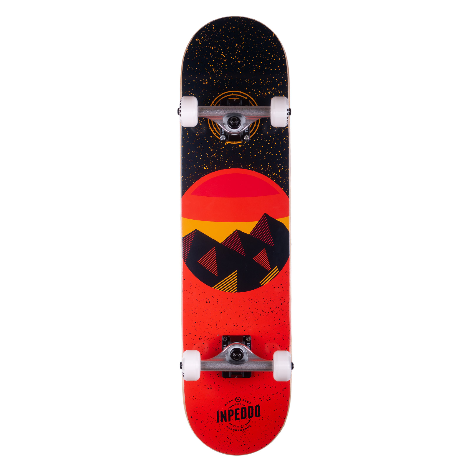 Inpeddo Skateboard Komplettboard Mountain Standard 7.875" (red)