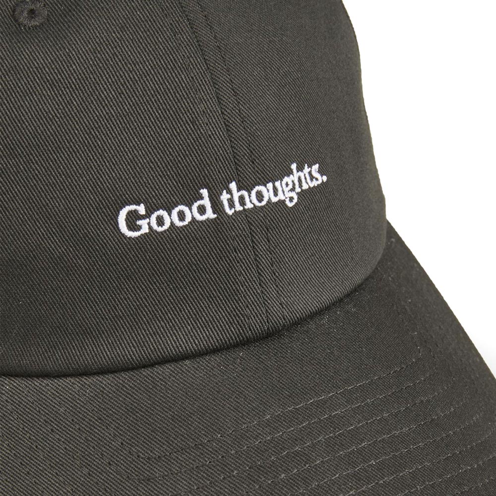 Cleptomanicx Cap Good thoughts (black)