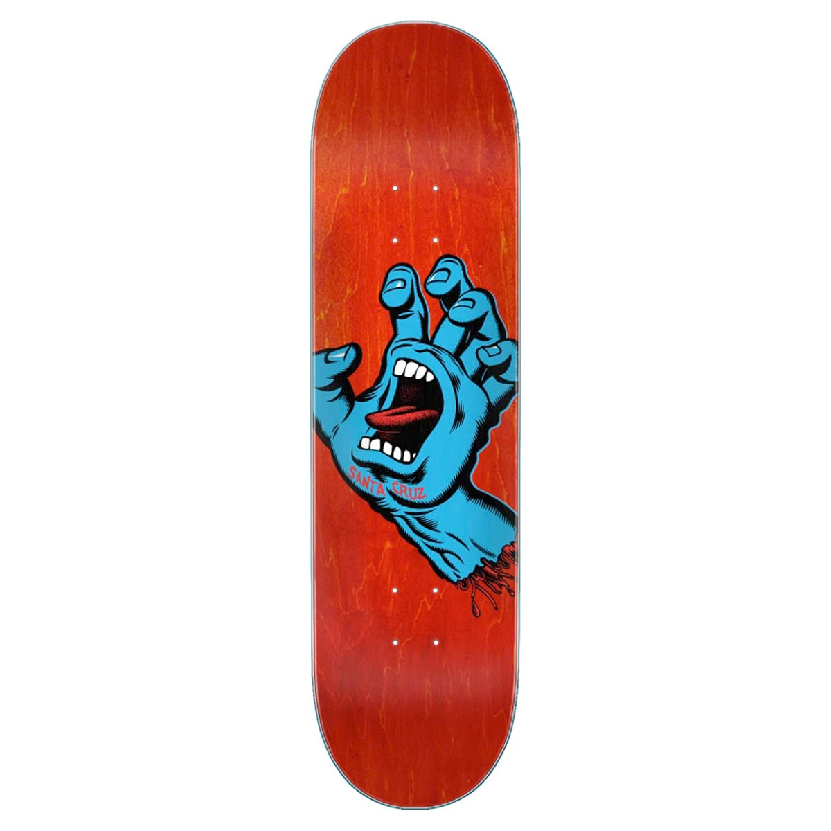 Santa Cruz Skateboard Deck Screaming Hand 8.0"