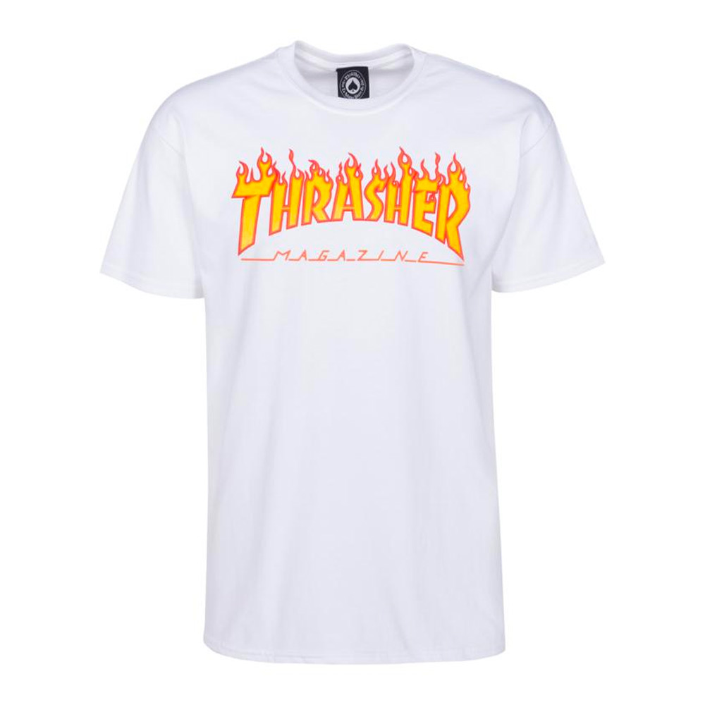 Thrasher T-Shirt Flame (white)