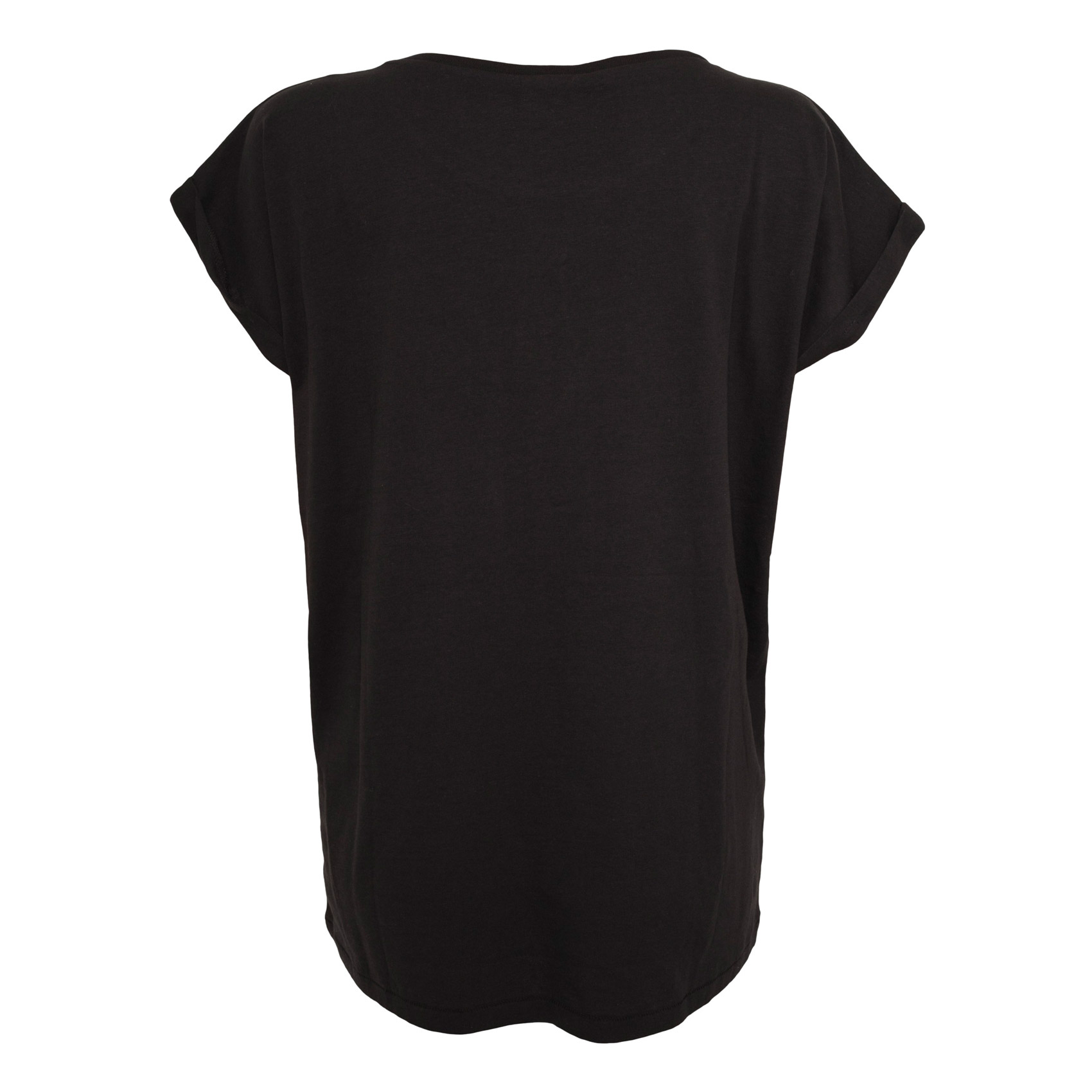 Urban Classics Damen T-Shirt Ladies Extended Shoulder Tee (black)