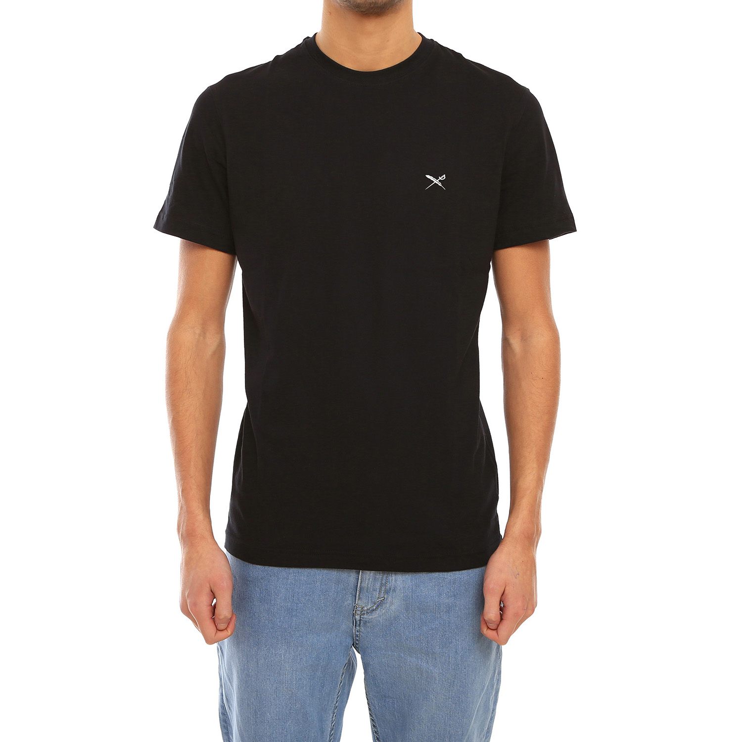 Iriedaily T-Shirt Mini Flag Emb (black)