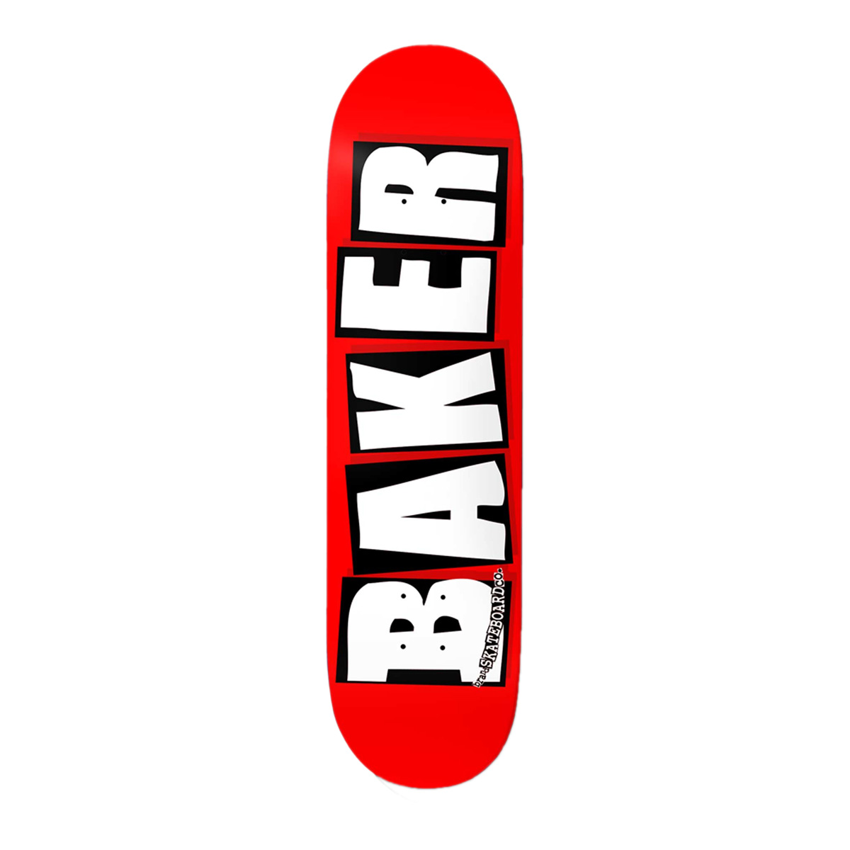 Baker Skateboard Deck Brand Logo 8.5" (white)