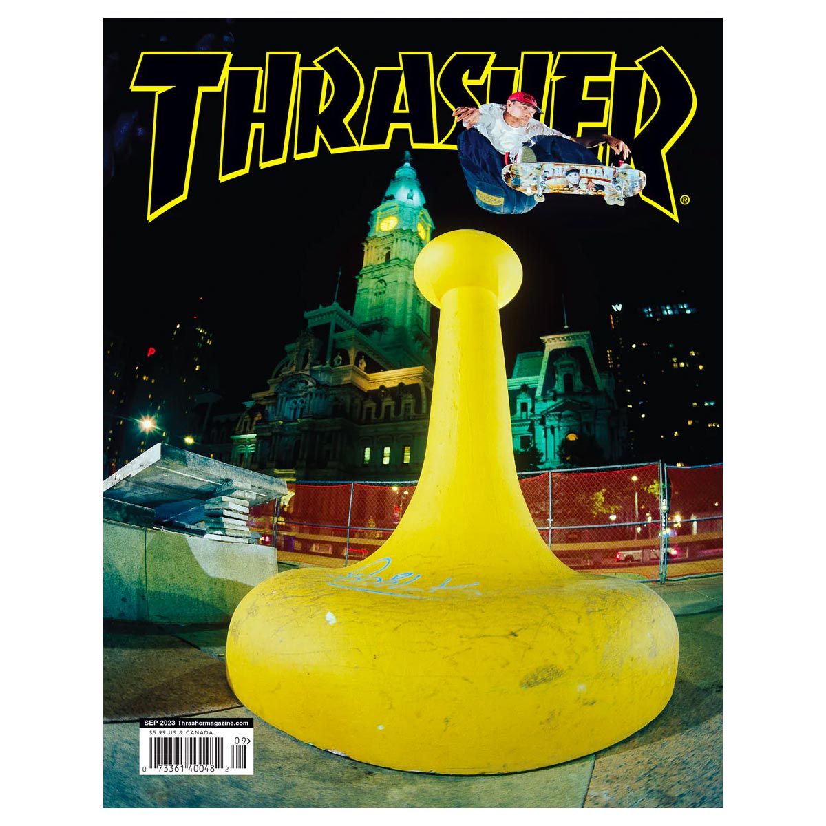 Thrasher Skateboard Magazine Issue #518 September 2023