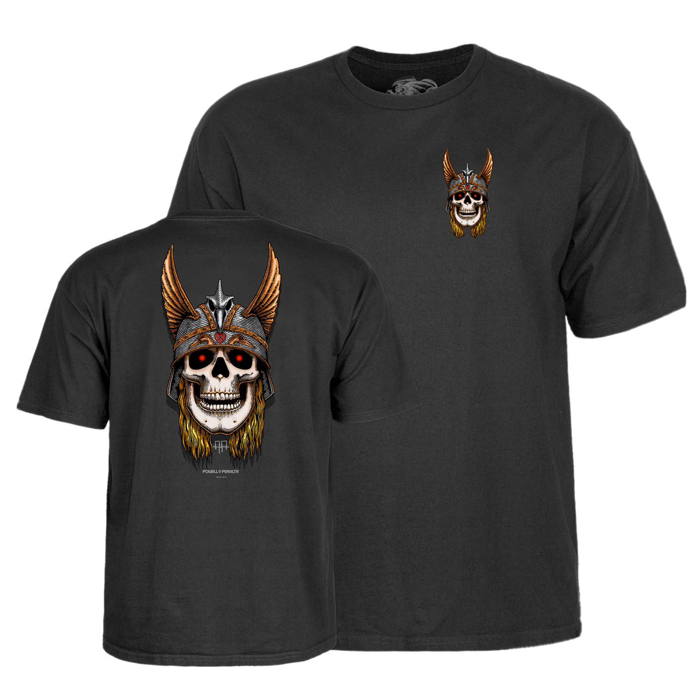 Powell Peralta T-Shirt Andy Anderson Skull (black)