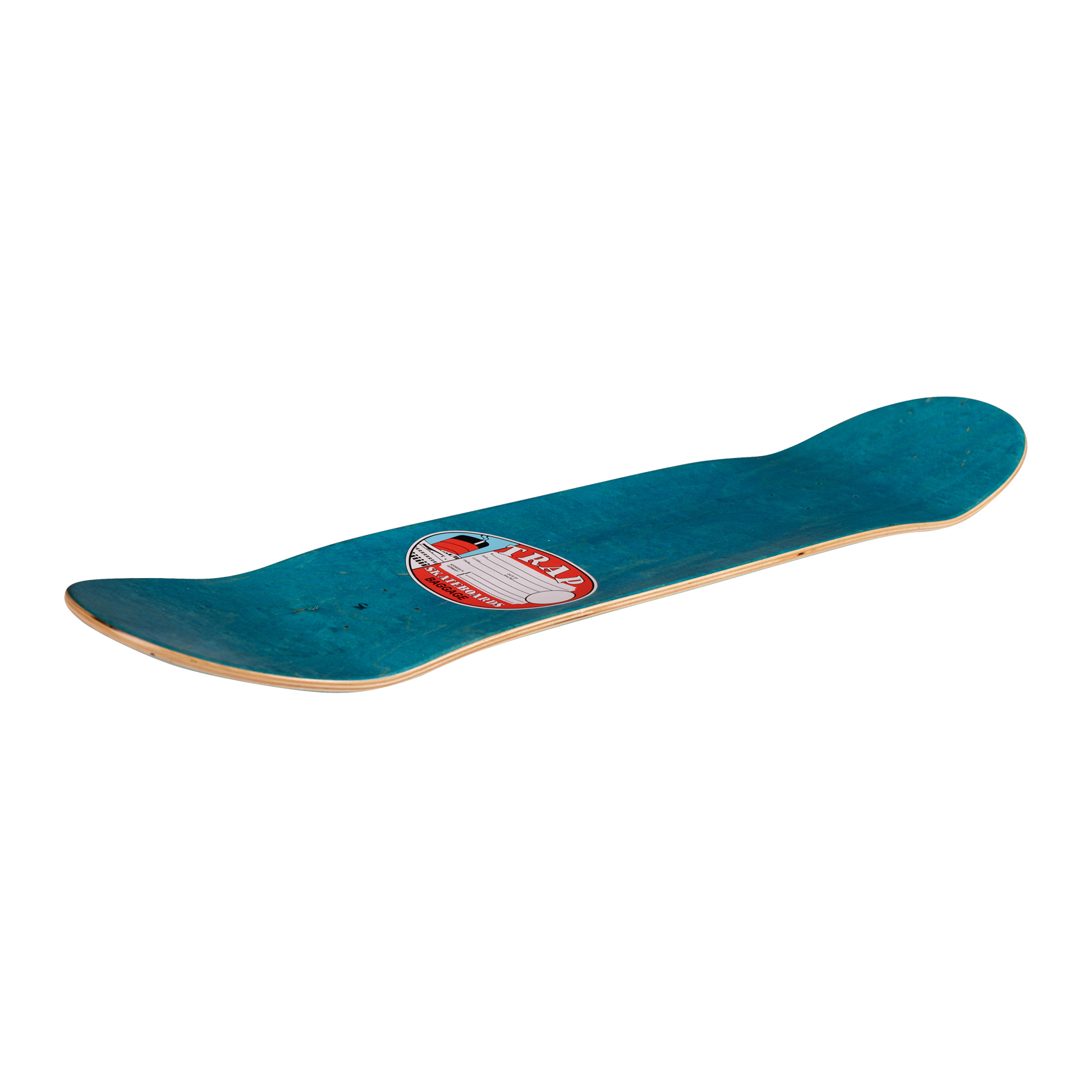 Trap Skateboard Deck Ship Pascal Reif 8.125" (white)