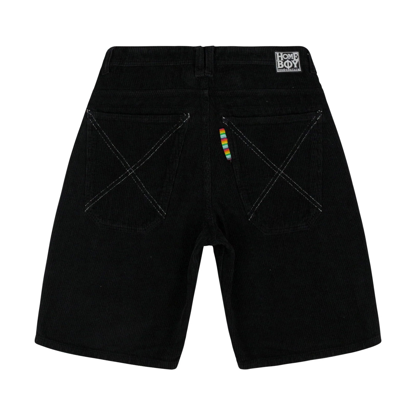 Homeboy Shorts x-tra Baggy Cord (black)