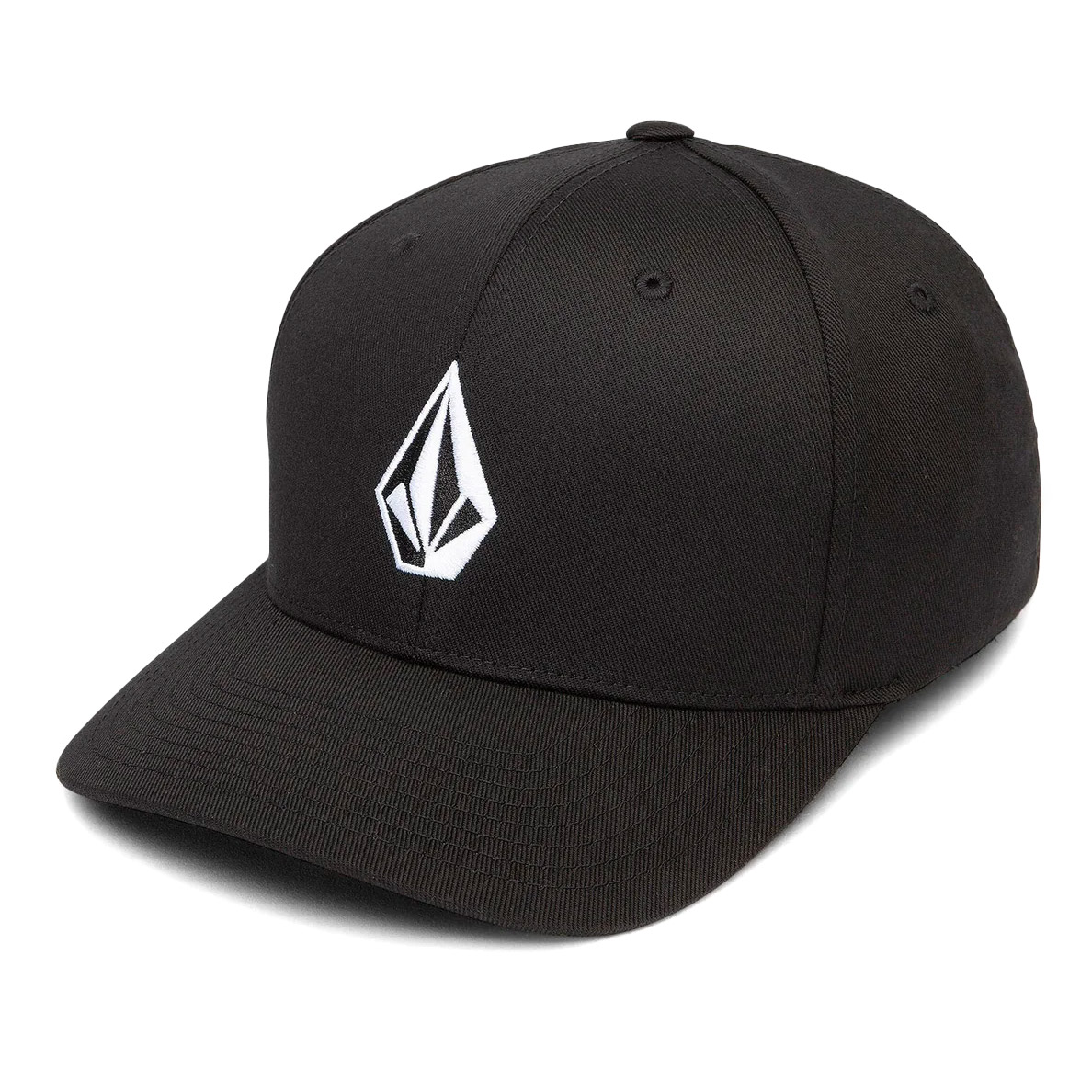 Volcom Fullcap Full Stone Flexfit Hat (black)