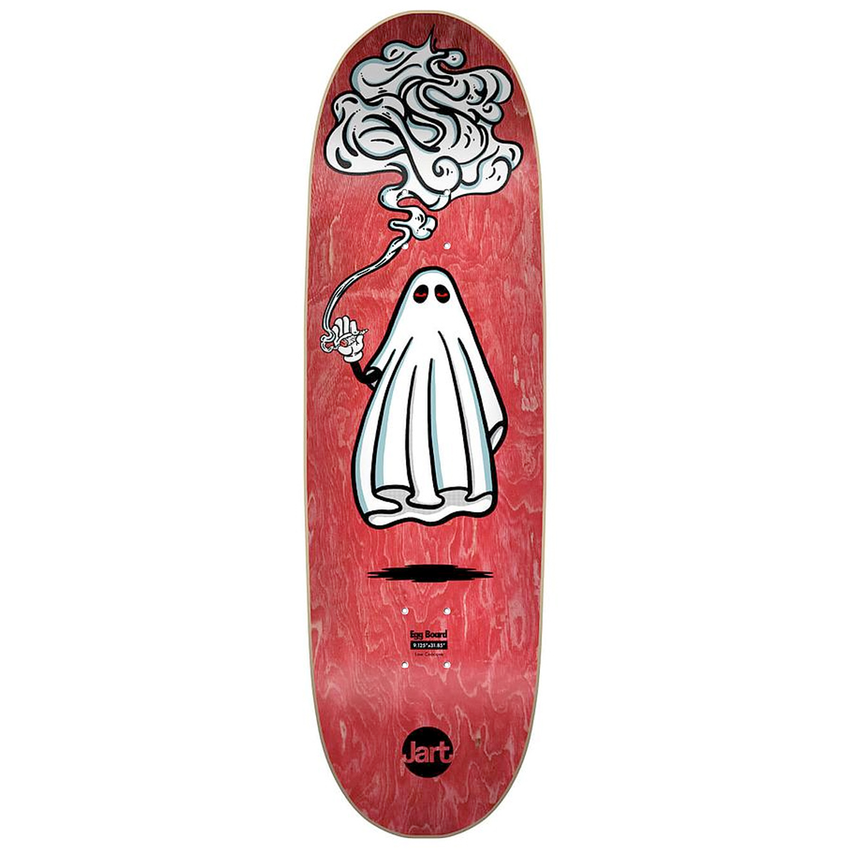 Jart Skateboard Deck Stoner Ghost 9.125" 