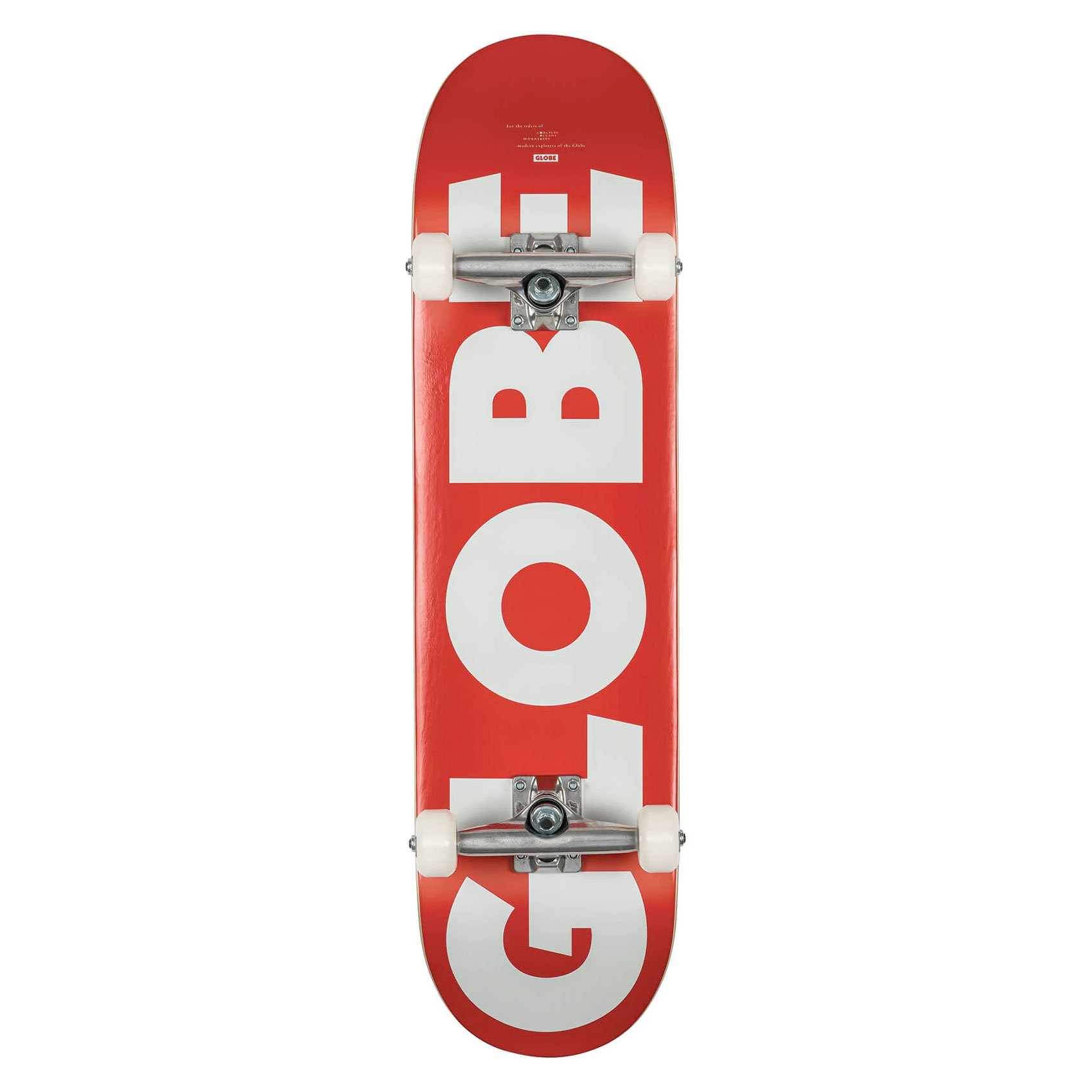 Globe Skateboard Komplettboard G0 Fubar 8.25" (red white)