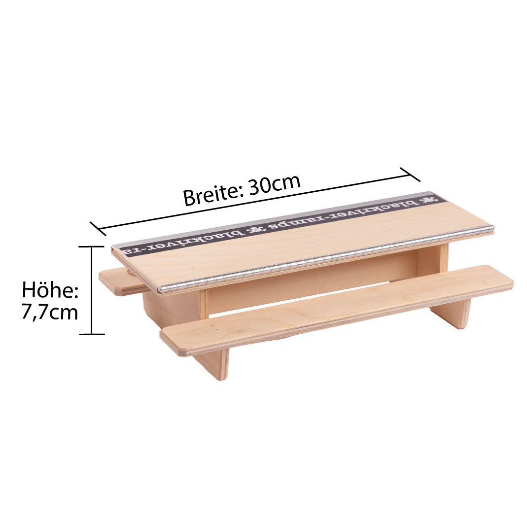 Blackriver Fingerboard Obstacle Table - Standard Coping