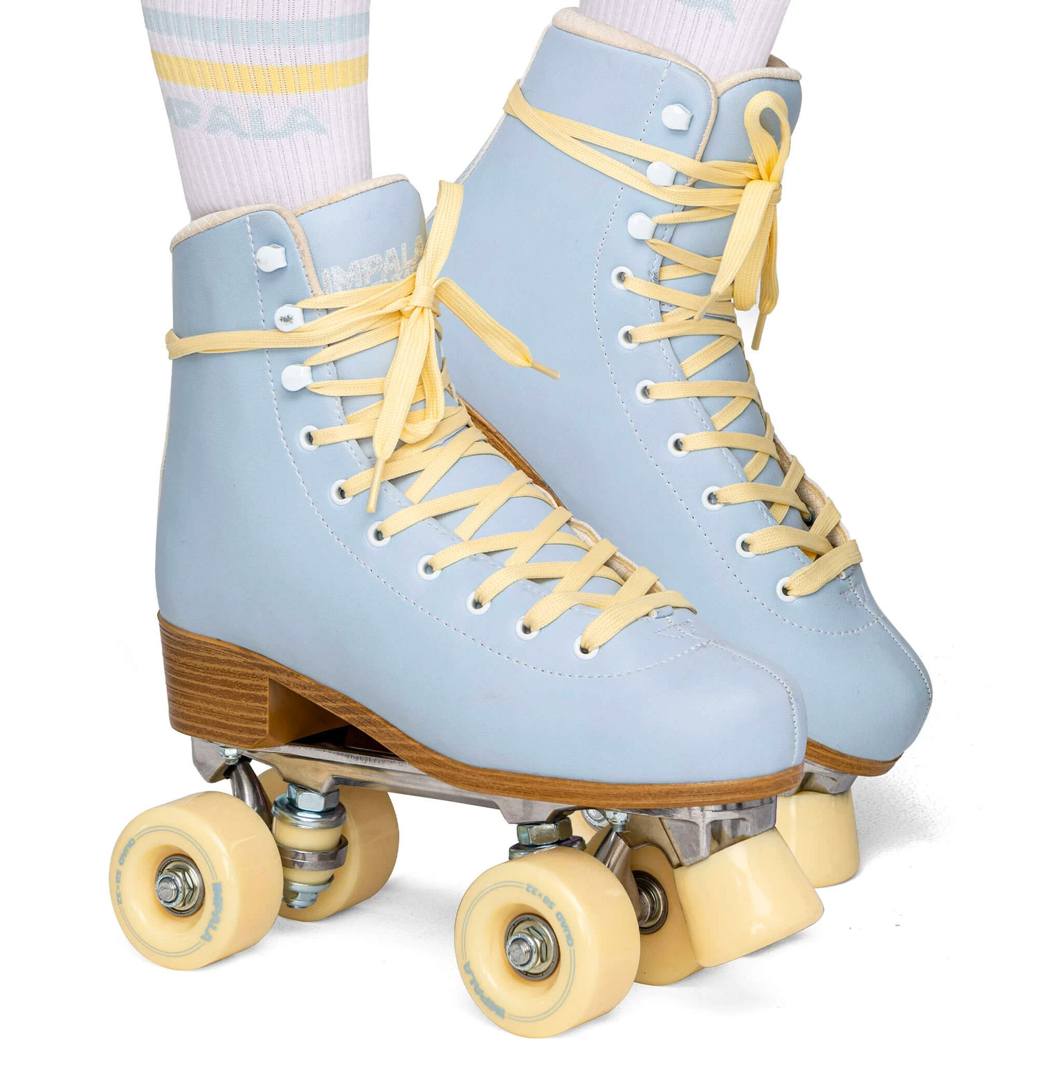 Impala Sidewalk Skates Rollerskates Quad (sky blue yellow)