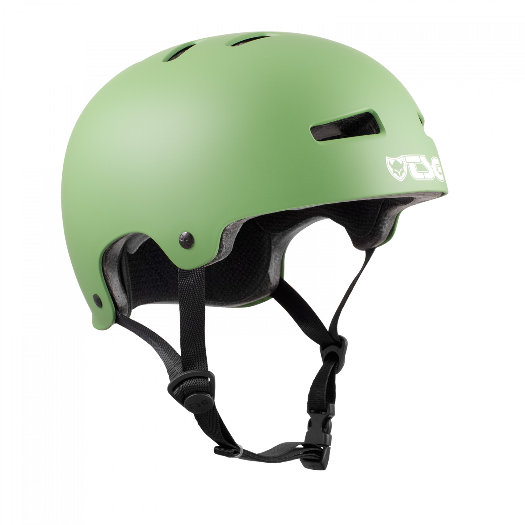 TSG Helm Evolution Solid Color (satin fatigue green)