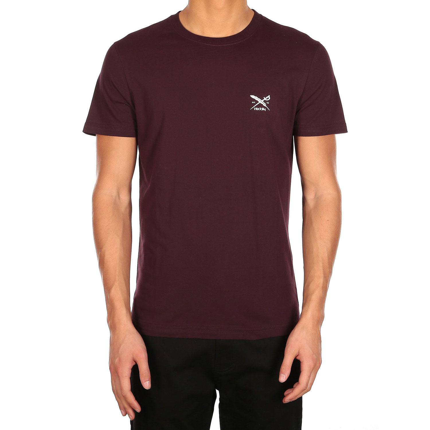 Iriedaily T-Shirt Chestflag (aubergine)