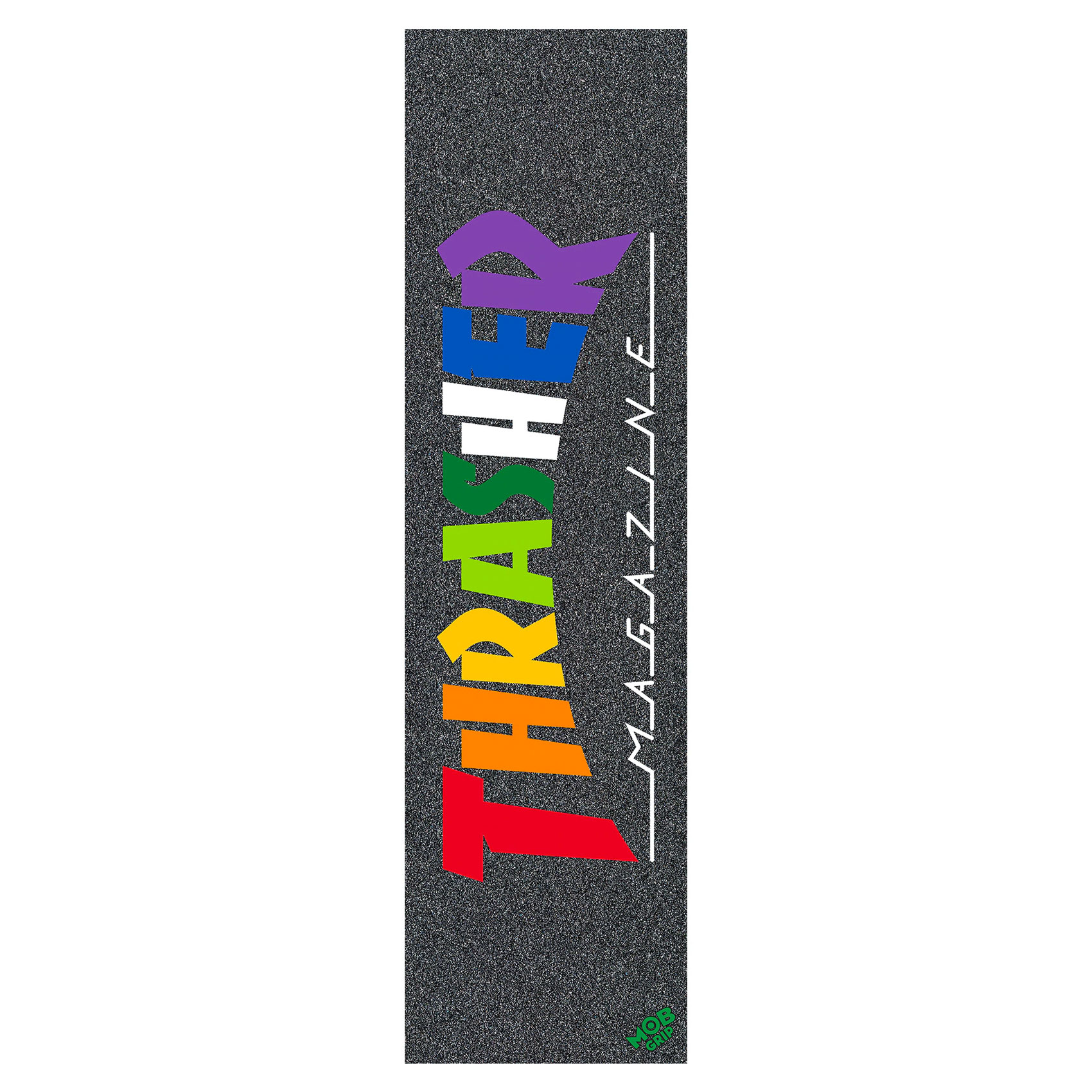 MOB Grip x Thrasher Skateboard Griptape Rainbow Logo 9"