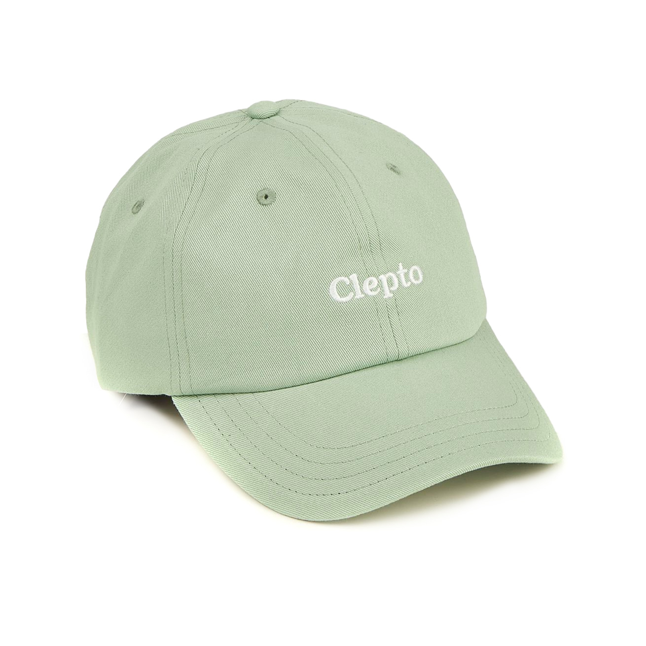 Cleptomanicx 6-Panel Cap Clepto Dad (ice green)