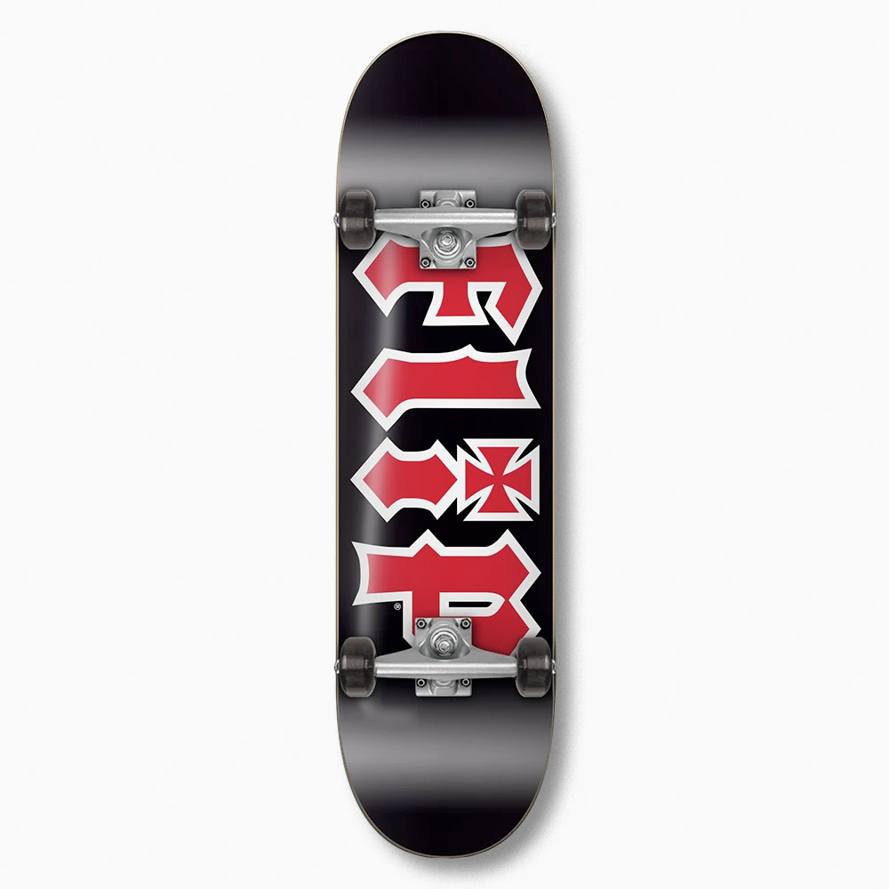 Flip Skateboard Komplettboard HKD Team 8.0" (black)