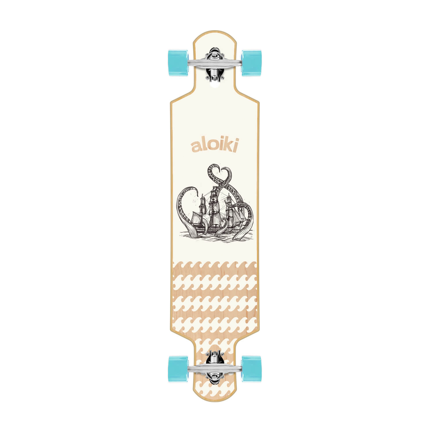 Aloiki Longboard Komplettboard Victory 40.2" Drop Through 102,1cm (multi)