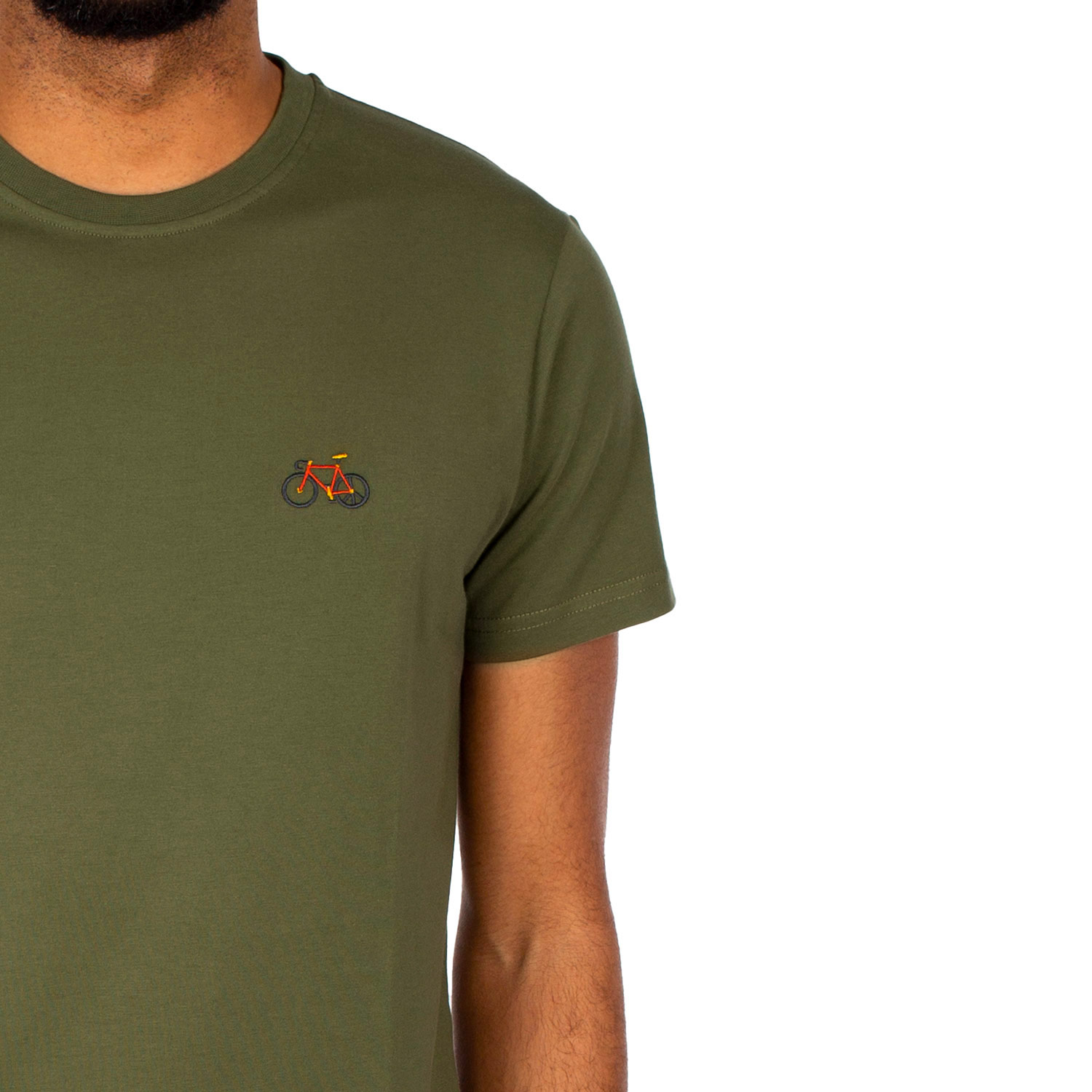 Iriedaily T-Shirt Peaceride Emb (d olive)