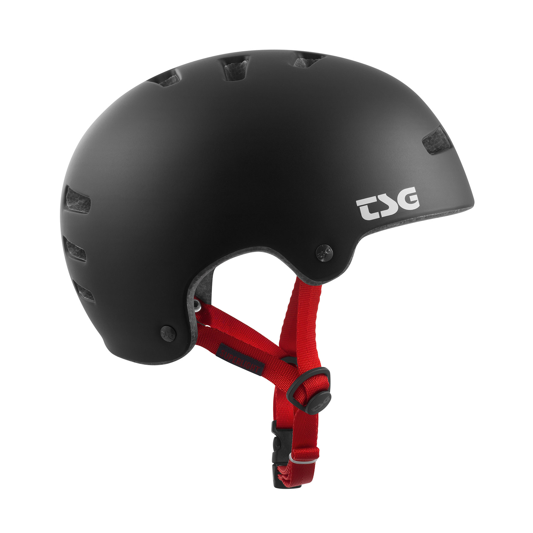 TSG Helm Superlight Solid Color (satin black)